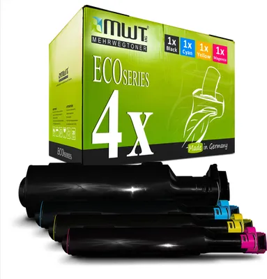 Produktbild von 4 Mehrwegtoner kompatible Lasertoner ersetzt Xerox 006R01264 006R01263 006R01265 006R01262 Mehrfarbig