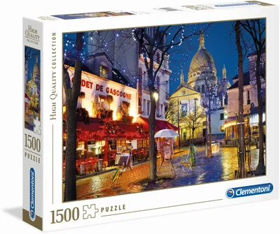 Obrázok produktu pre Clementoni Paris, Montmartre, 1500 kusov, Mesto, 14 rok / roky