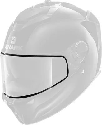 Produktbild von Shark Spartan Gt/spartan Gt Carbon Helmvisier Gummi Schwarz Schwarz One Size