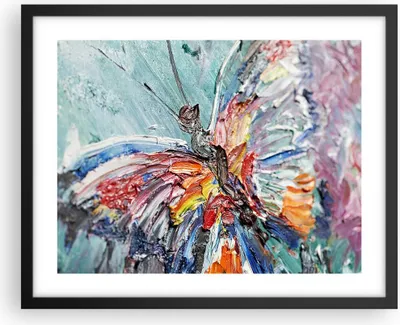 Produktbild von Gerahmtes Poster - Schwarzer Rahmen - Vogel Natur Farbe - 50x40 cm - Wand Bild - Wanddeko - Wandbilder - Kunstposter - Wandposter - Bilderrahmen - Bilder - Kunstdruck - Wandbild - P2BAA50x40-3594