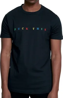 Produktbild von Mister Tee Shirt - F#?K THIS schwarz - M