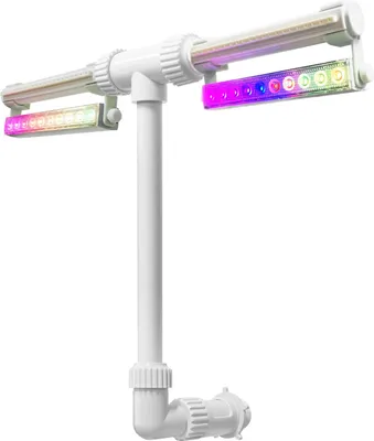 Obrázek produktu pro Nastavitelná fontána u bazénu s barevnými LED světly Dálkové ovládání Vodopádový postřikovač USB dobíjecí