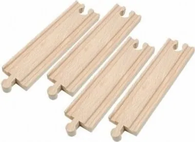 Image de Woody Woody ensemble de 20 rails de chemin de fer 90872