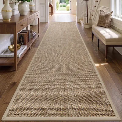 Immagine prodotto di Tappeto antiscivolo per interni, altamente assorbente, color beige, 80 x 300 cm