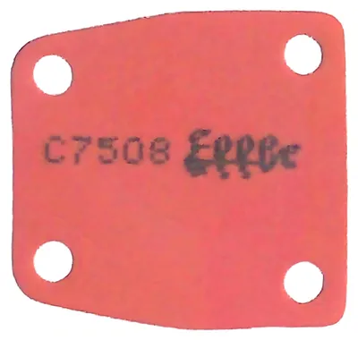 Produktbild von Benzinpumpenmembrane BestPrice rot Gummi für Vlosolex/Solex 3800 Mofa, 3300