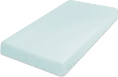 Immagine prodotto di Lenzuolo con angoli in mussola 70x140x10 cm in confezione, color menta