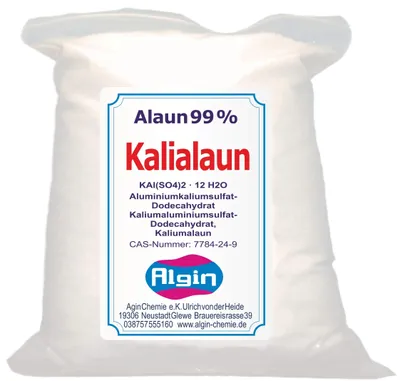 Obrázok produktu pre Síran hlinitokáliový dodekahydrát, 1 kg