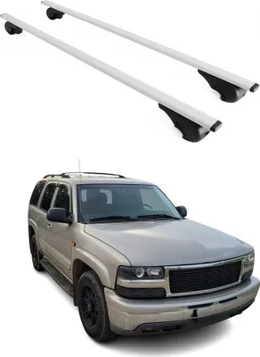 Immagine prodotto di 2000-2006 Chevrolet Tahoe - Barre portatutto trasversali in ferro, color argento
