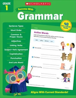 Image de Scholastic Success with Grammar Grade 1 Workbook