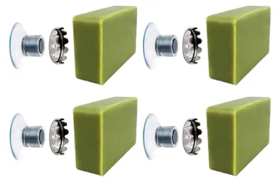 Produktbild von 4 x schwebende Seifenhalter mit Magnet für Seifen bis 150 g