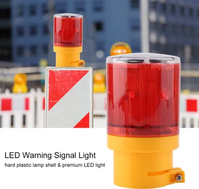 Imagen del producto de Luz de advertencia para automóviles intermitente, luz de señalización LED de advertencia, luz de advertencia LED solar, luz estroboscópica para automóviles, luz estroboscópica de alarma
