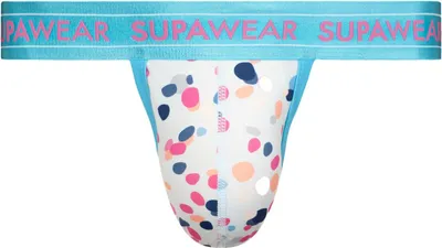 Productafbeelding van SUPAWEAR - Heren Thongs Unterwäsche - Sprint Thong Ditsy Dots - 1x Maat S