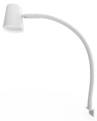Image de kalb | Lampe de lecture LED blanche, col flexible, intensité réglable, lot de 1