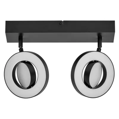 Produktbild von Ledvance LED Deckenleuchte Strahler Spot Saturn Schwarz 21W 2180lm 3000K/4200K/6500K CLICK-CCT