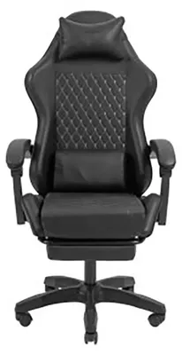 Produktbild von Mars Gaming MGC-X, PC-Gamingstuhl, 120 kg, Gepolsterter Sitz, Gepolsterte Rückenlehne, 190 cm, Schwarz