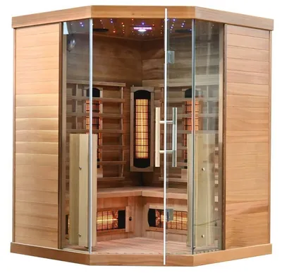 Produktbild von Belatrix Infrarotsauna Cedar Superior 3/4 Lux