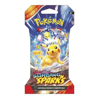 Produktbild von Pokémon Scarlet & Violet – Surging Sparks Sleeved Booster Pack Englisch