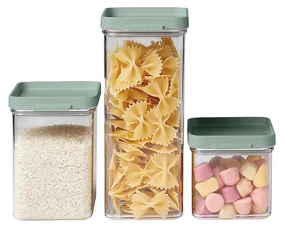 Zdjęcie produktu dla Mepal set vorratsdose omnia 3 stück - nordic sage 190 x 149 x 220 106400094700