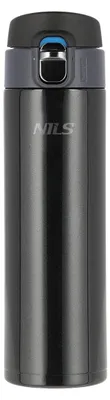 Image de Tasse isotherme noire, 790 ml, en acier inoxydable