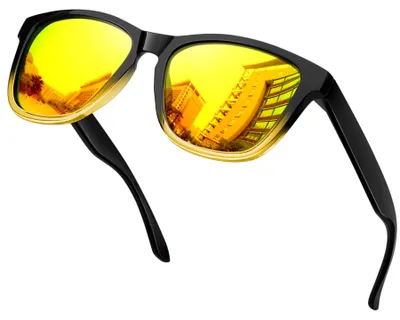 Produktbild von Retro Polarisierte Sonnenbrille für Damen und Herren mit UV400 Schutz