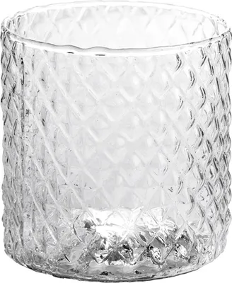 Produktbild von Sandra Rich Zylindervase Diamond Glas 10 cm Ø11 cm
