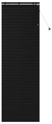 Obrázek produktu pro vidaXL Žaluzie černé 70 x 250 cm, 35 mm, masivní paulovie