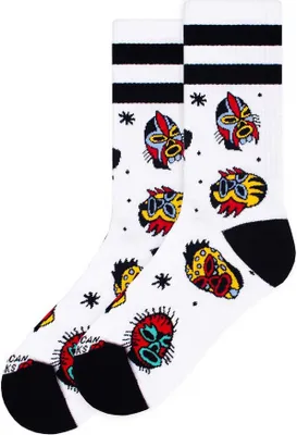 Imagen del producto de Calcetines American Socks, modelo "El Luchador", color blanco.
