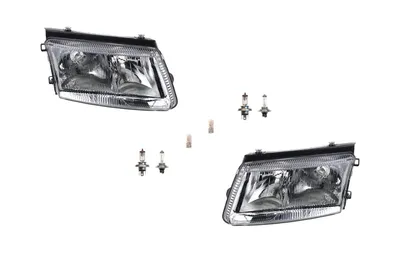 Immagine prodotto di Johns, fari adatti per VW Passat (3B) 96-00 Nuovo + set di lampadine. Set sinistra destra