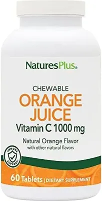 Produktbild von Natures Plus Orange Juice 1000 mg Vitamin C- 60 Tabletten