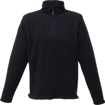 Produktbild von Regatta Micro Fleece Top mit Reißverschluss. BC830 (L) (Schwarz)