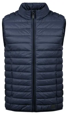 Produktbild von BLEND BHNille Herren Weste Steppweste Outdoor Weste mit Stehkragen Reißverschlusstaschen Regular fit