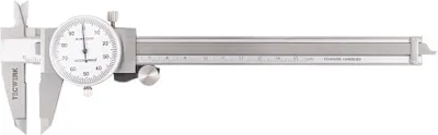 Produktbild von Uhrmessschieber DIN 862 150mm Zeigerumdr.1mm TECWERK
