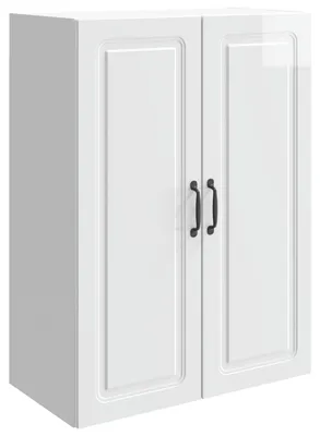 Image de Armoire Murale Blanc brillant 66 x 34,5 x 90 cm