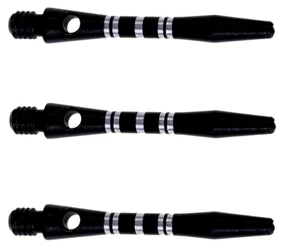 Produktbild von Karella Shaft Alu Stripe Short Schwarz 35 mm