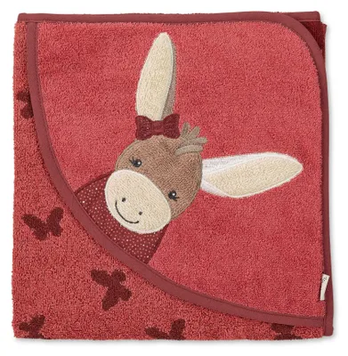 Produktbild von Sterntaler Kapuzenbadetuch 100x100 cm ESEL Emmily