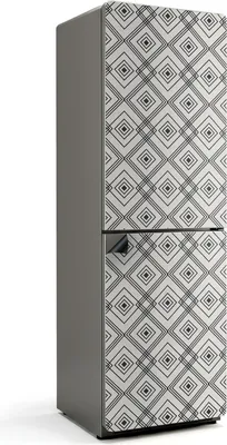 Obrázek produktu pro Magnetický kryt lednice - Magnetická fólie magnetická kuchyňská - Magnetická dekorace na lednici - Samolepicí magnetická tabule - Magnetická fólie na dveře lednice - 60x190 cm