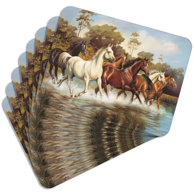 Produktbild von MG Design Set aus 8 Kork-Platzsets - Taboon - 30 x 40 cm - hitzebeständig & abwischbar, mit Korkrückseite