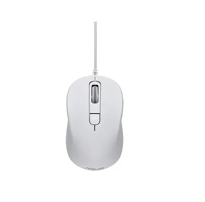 Produktbild von ASUS MU101C, Beidhändig, Optisch, USB Typ-A, 3200 DPI, Weiß