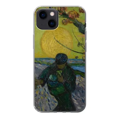 Produktbild von MuchoWow® Handyhülle Schutzhülle Hülle für iPhone 13 mini Der Sämann - Vincent van Gogh Silikon Softcase Handy Hülle - Softcase
