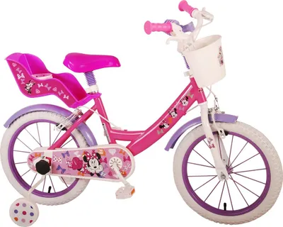 Produktbild von 16 Zoll Kinder Mädchen Fahrrad Kinderfahrrad Mädchenfahrrad Kinderrad Rad Bike Disney MINNIE MOUSE Volare 21761
