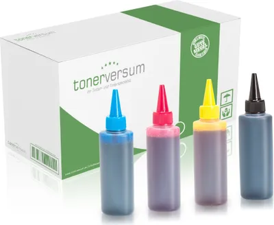 Produktbild von Alternativ zu Epson C13T664 Nachfüll-Tinte Multipack CMYK (4er Set) 400 ml