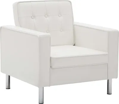 Produktbild von VidaXL 247019, Polyester, Weiß, 750 mm, 700 mm, 750 mm, 55,5 cm
