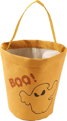 Produktbild von Halloween-Süßigkeitentüte in Fledermausform, gruseliger Aufdruck, große Kapazität, Kontrastfarbe, festlicher visueller 3D-Effekt, Halloween-Süßigkeitenkorb