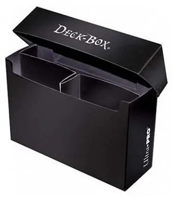 Zdjęcie produktu dla Ultra Pro Deck Box - Black Oversized