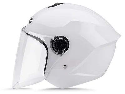 Produktbild von Stylischer, halboffener Motorradhelm mit Belüftung