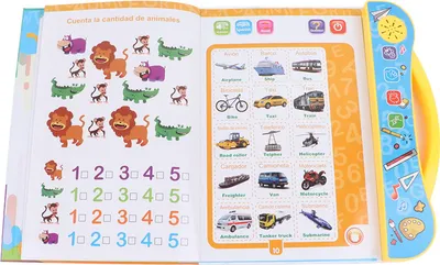 Produktbild von Elektronisches Sprachlernbuch, frühpädagogisch, elektrisch, interaktiv, für Kinder