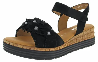 Produktbild von Gabor Plateau Chevreau Keilpumps Schwarz in Gr. 42