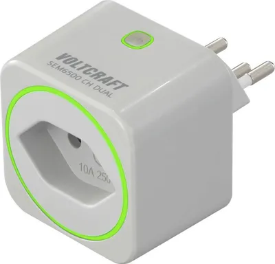 Produktbild von Voltcraft Sem6500 Ch Dual Energiekosten Messgerät Strommesser Funksteckdose