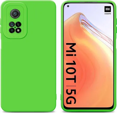 Produktbild von Cadorabo Hülle für Xiaomi Mi 10T / Mi 10T PRO Schutz Hülle in Grün TPU Silikon Etui Case Handyhülle