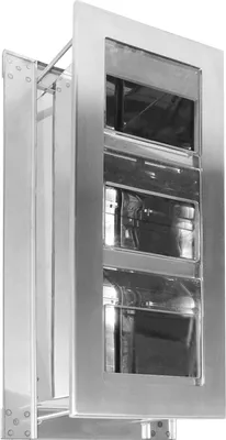 Produktbild von KWC AR WC-Dreifachrollenhalter, HEAVY DUTY,  Edelstahl, Unterputz, 240x498x174 mm
